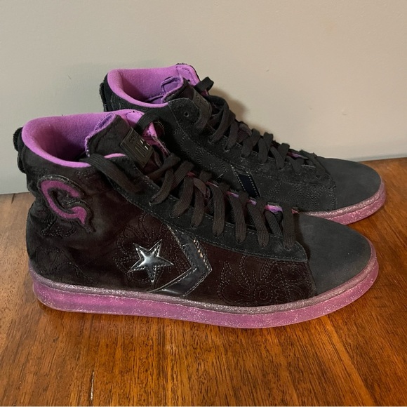 Converse mens Converse x Joe Fresh Goods Pro Leather Hi Top Sneaker. - Picture 2 of 12